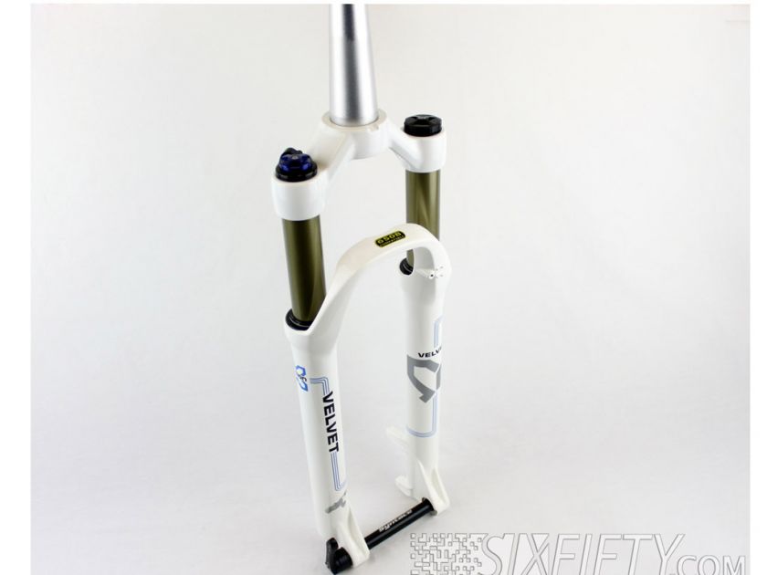 NEW X FUSION VELVET 650B SUSPENSION FORK WHITE 100MM REMOTE 15QR 