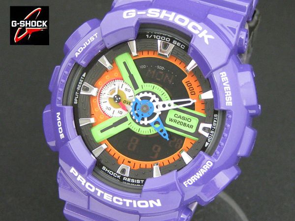 Newest Casio G Shock GA 110EV 6AJR Evangelion Limited  