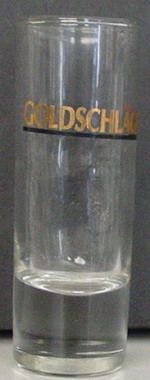 GOLDSCHLAGER SHOT GLASS   Rare  