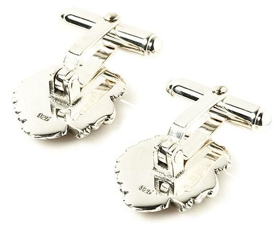 KING ROYAL LION STERLING 925 SILVER CUFFLINKS SHIRT SET  