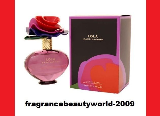 MARC JACOBS LOLA WOMEN PERFUME 3.4 OZ EDP SPRAY NIB  