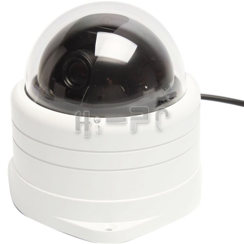 540TVL Sony CCD Vandalproof Dome Pan/Tilt Zoom PTZ Camera 5 15mm lens 