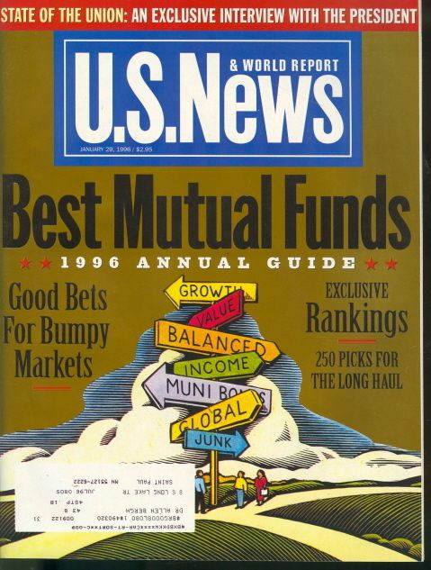 1996 U.S. News & World Report Best Mutual Funds Guide  