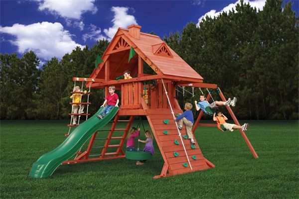 OUTDOOR GORILLA PLAYSET SUN PALACE I SWINGSET DVGP  