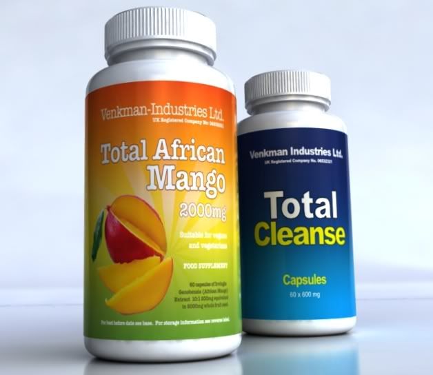 Total African Mango – 60 x 2000mg Capsules (2 per day= 4000mg dose)