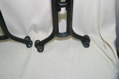 Antique Industrial Machine Age Cast Iron Adjustable Legs  