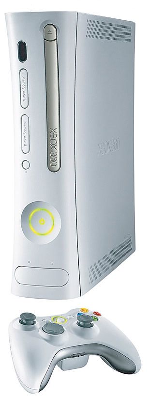 XBOX 360 System (PREMIUM CONSOLE), Wireless controller, Accessories