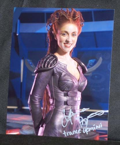 Laura Bertam (Trance) ANDROMEDA TV SERIES AUTOGRAPH  