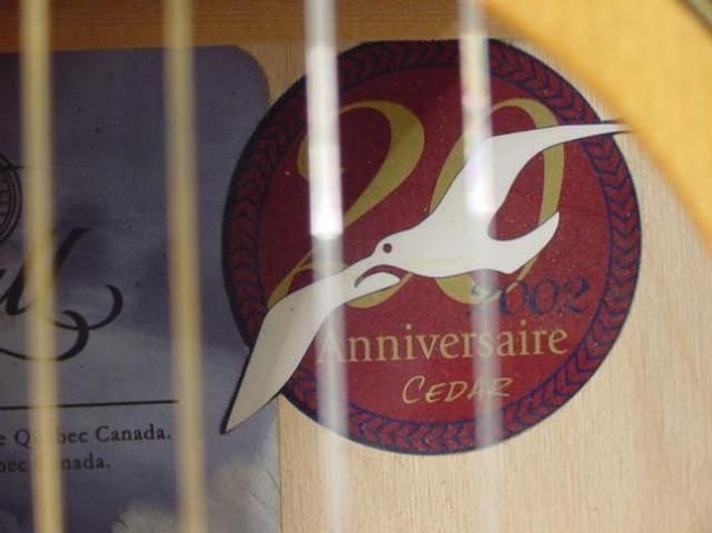 Seagull 20th Anniversary Cedar S6 Acoustic Guitar Made in Canada by 