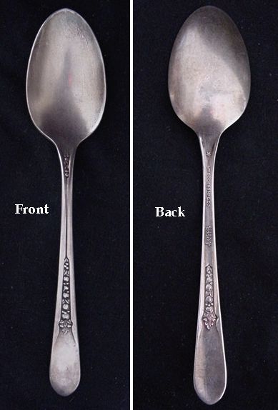 1941 WM ROGERS SILVERPLATE TEASPOON PRISCILLA/LADY ANNE  