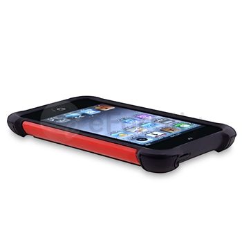  hybrid armor case compatible with apple ipod touch 4th generation 