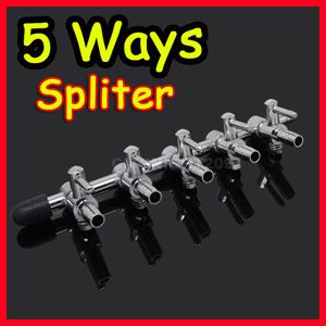 Aquarium Air Pump Tubing Spliter 1 to 5 Switch Valve  