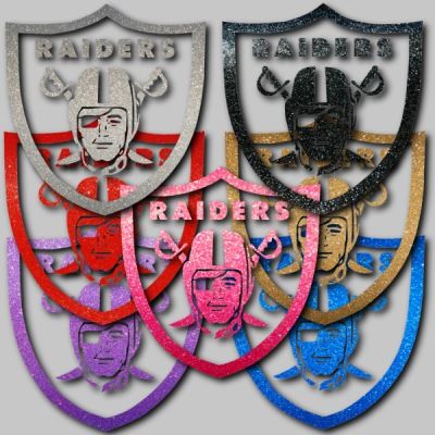 Oakland Raiders Shield 10 Auto Window Stickers Decals  