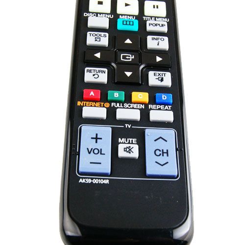 Samsung Blu Ray TV Remote Control BD C6500 BD C6900(3D)  