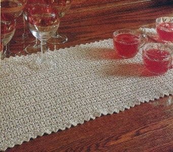  CROCHET PATTERNS FOR Pretty Star Doily + Table Runner BOTH BEGINNER 