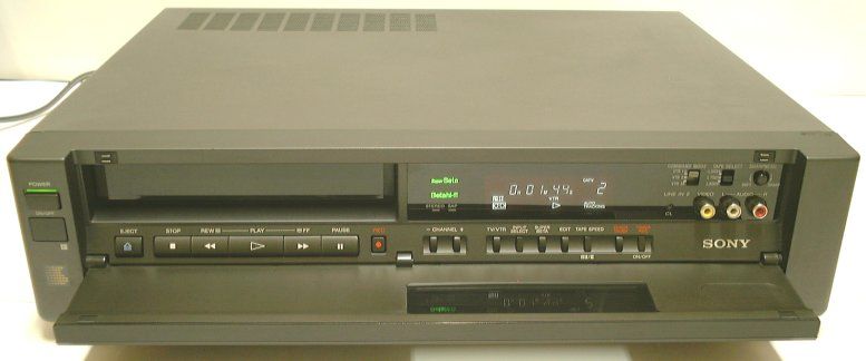 Sony SL HF2000 Super Beta Betamax HiFi Stereo Player Recorder VCR Deck 