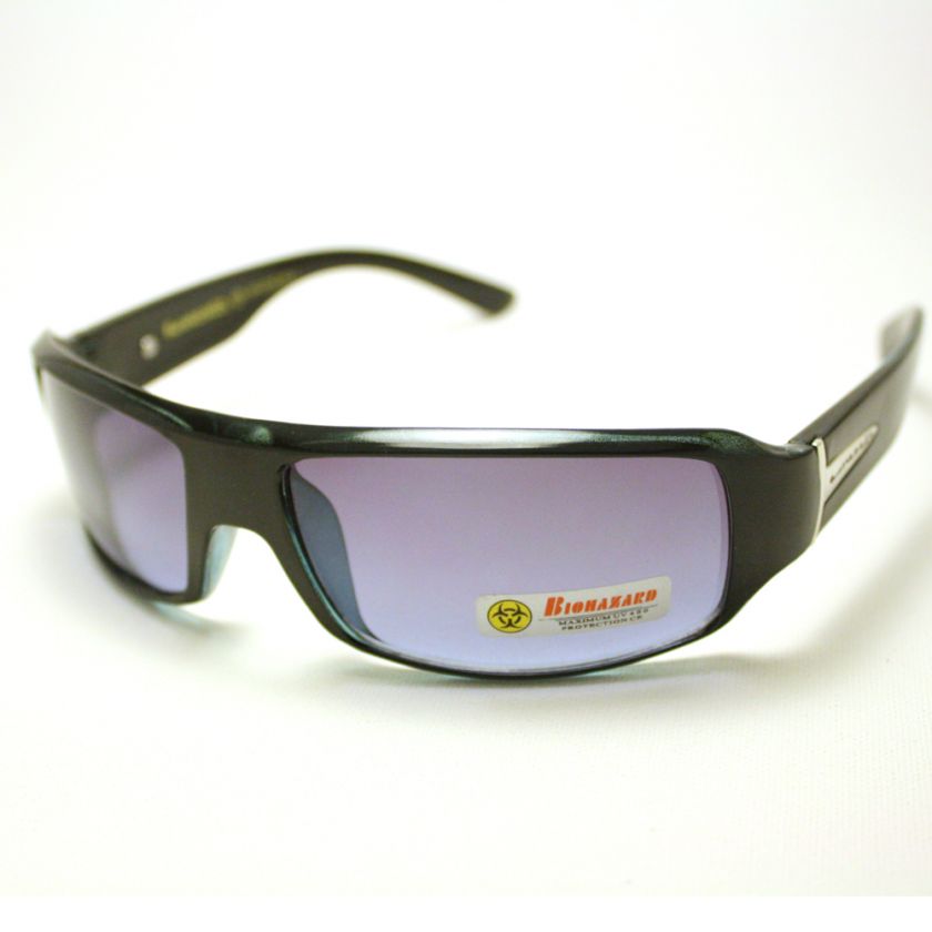 BIOHAZARD Classic Mens Sunglasses BLACK New  