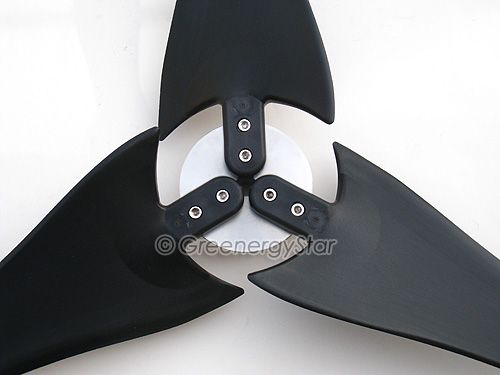 62 Wind Turbine Generator Blades + Hub for Ametek  