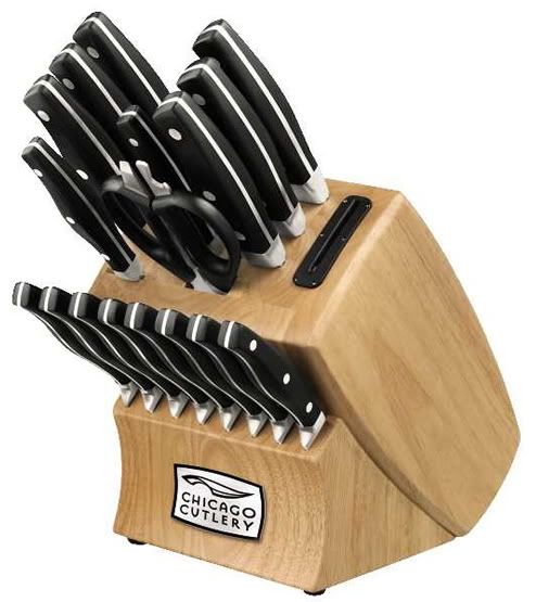 Chicago Cutlery Insignia2 18 piece Block Set  