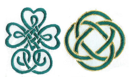 SIMPLE CELTIC KNOTS .celtic machine embroidery designs  