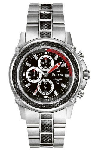 Bulova Mens 96A002 Marine Star Chronograph Watch  