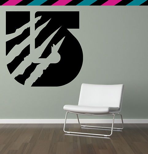 Burton Claw Tear Snowboard Logo Wall Decal Decimator  