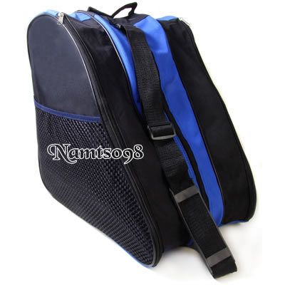 Ice Inline Roller skates canvas Bag Carrier/3 pockets/L  