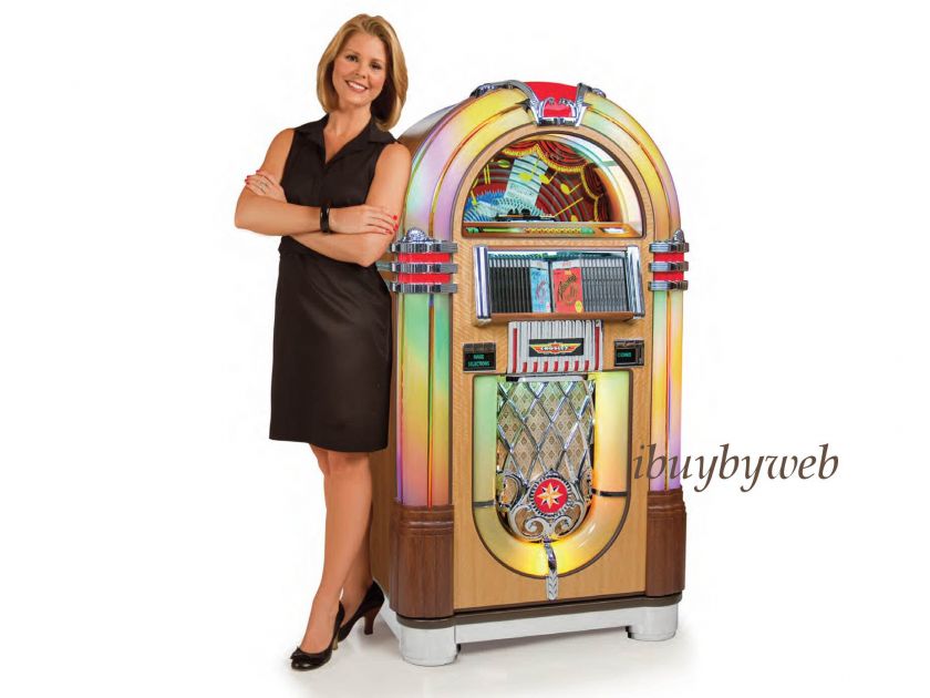    WA Full Size Percolating Bubbler Jukebox 100 CD Juke Box NEW  