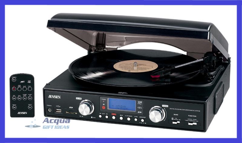 SPEED TURNTABLE CONVERT LP To , CD w/ USB SD Port  