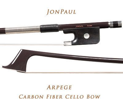 JonPaul Arpege Model Carbon Fiber 4/4 Cello Bow  