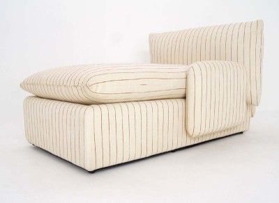 Pace Collection Removable Upholstery Chaise Lounge  