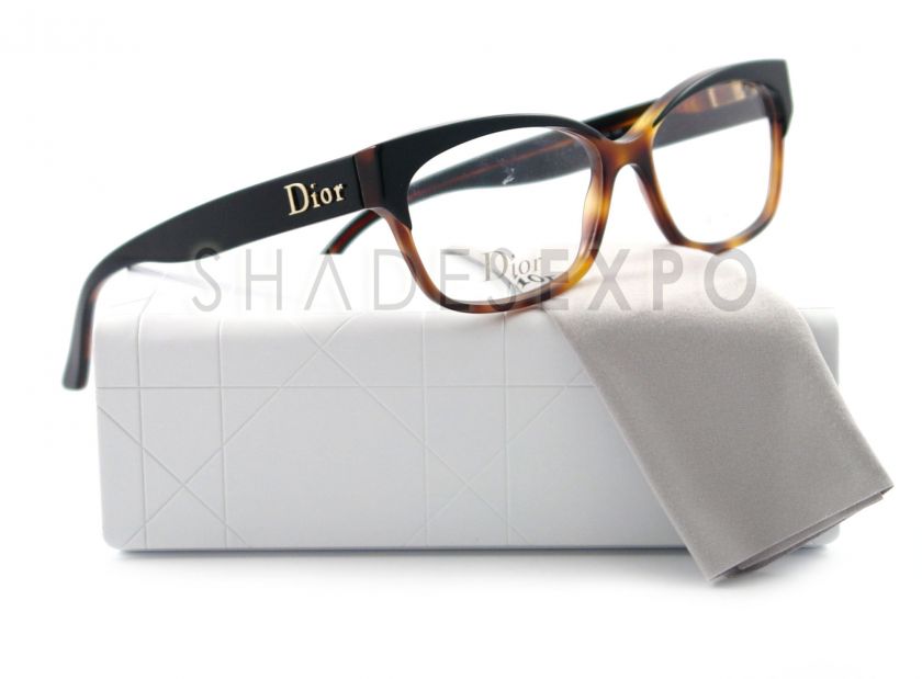 NEW Christian Dior Eyeglasses CD 3197 TORTOISE BG4 53MM AUTH  