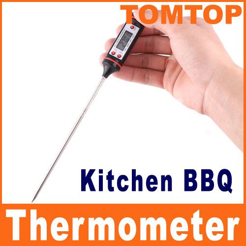 Kitchen BBQ Digital Cooking Food Meat Probe Thermometer  