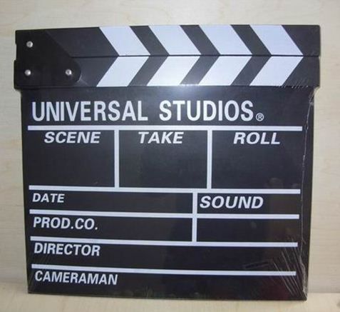 NEW Clapper board Directors TV Film Slate Movie Cut  