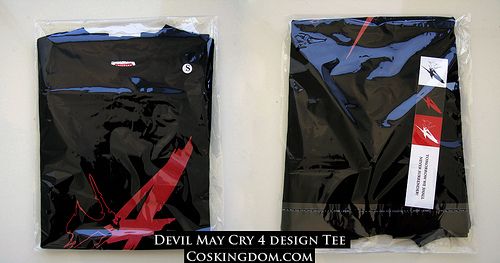 Devil May Cry 4 Logo ACG T shirt Anime Tee  