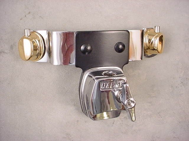 MAPEX 14 TOM DRUM ISOLATION MOUNT BRACKET W/ GOLD LUGS  