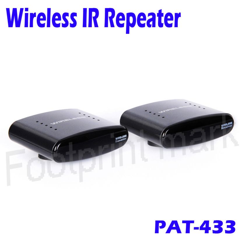 Wireless TV IR Repeater Infrared Remote Control Extender Set Top Box 