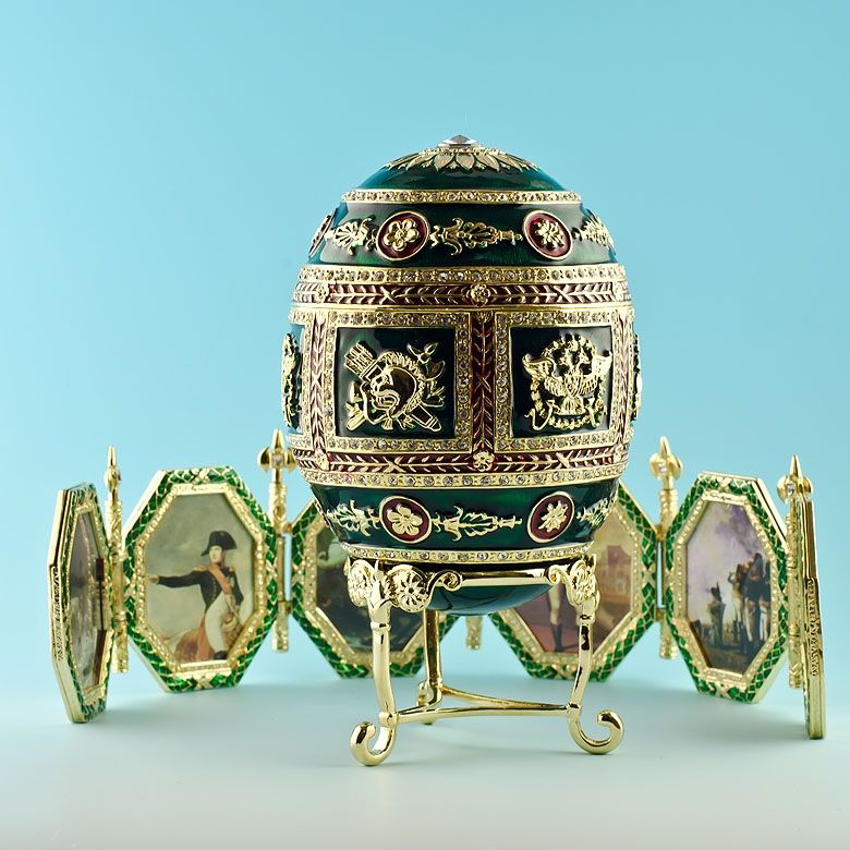 Faberge Eggs, Faberge Egg, Napoleonic Faberge Egg, Russian Egg 