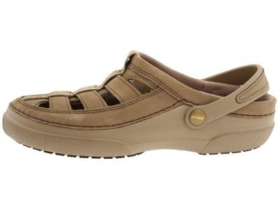 NWT CROCS MESA Fisherman Sandals Charcoal or Khaki for MEN New  