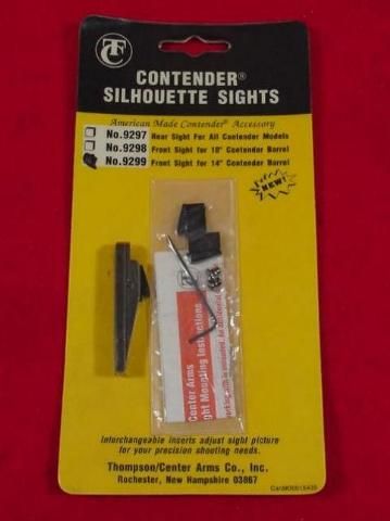   Contender TC Super 14 Barrel Silhouette Target Front Sight  