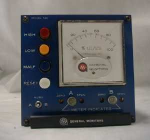 GENERAL MONITORS COMBUSTIBLE GAS DETECTOR  