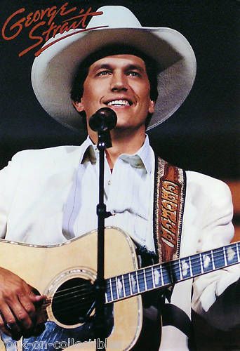 GEORGE STRAIT 1988 IF YOU AINT LOVIN PROMO POSTER  