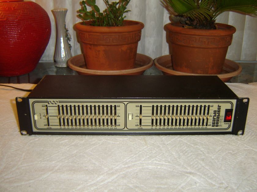 DOD R 830, 2 Ch 15 Band Graphic Equalizer, Vintage Rack  