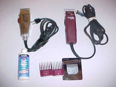 ANDIS AG2 & MASTER CLIPPERS ANIMAL GROOMING HORSE COW DOG PET  