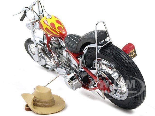 HARLEY DAVIDSON BILLY BIKE PANHEAD MOTORCYCLE 1/10  