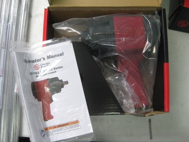 Chicago Pneumatic 1 Impact Wrench MSRP $ 700 + (W4)  