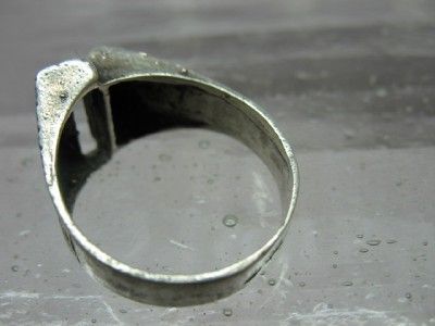 Vintage Modernist Sterling Silver Ring Hallmarked Scandinavian ? Orgin 