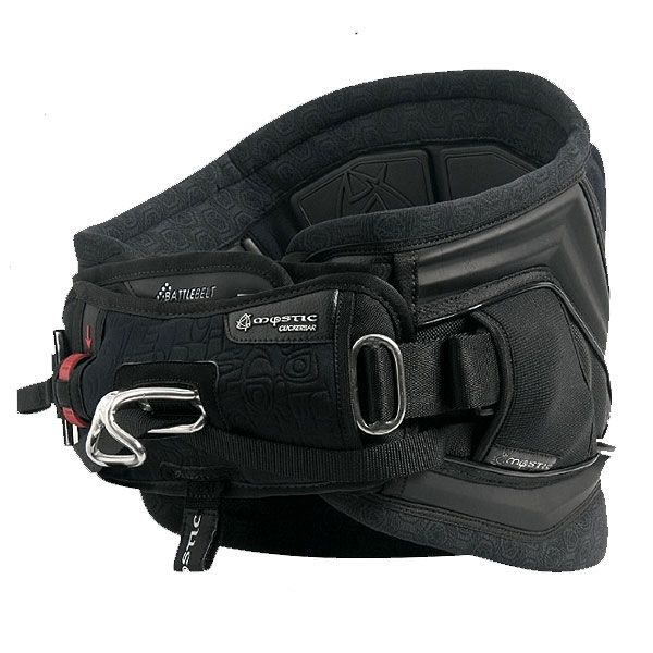   handlepass system on the back of the harness new lighter materials