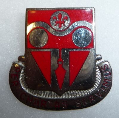 649th ENGINEER BATTALION   VINTAGE U.S. ARMY DI CREST  