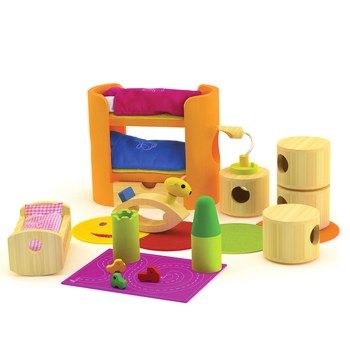 Hape Trendy Nursery wooden dollhouse accessory 25321  